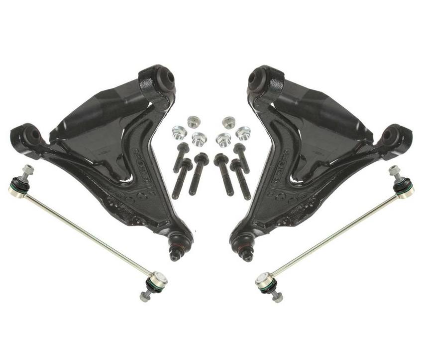 Volvo Suspension Control Arm Kit - Front (Driver and Passenger Side) 8628496 - Lemfoerder 3089687KIT